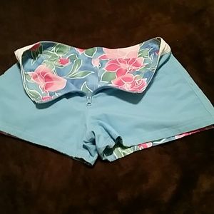 Beach shorts reversible